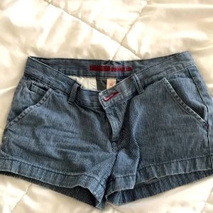 Pin stripe shorts- size 5 mossimo
